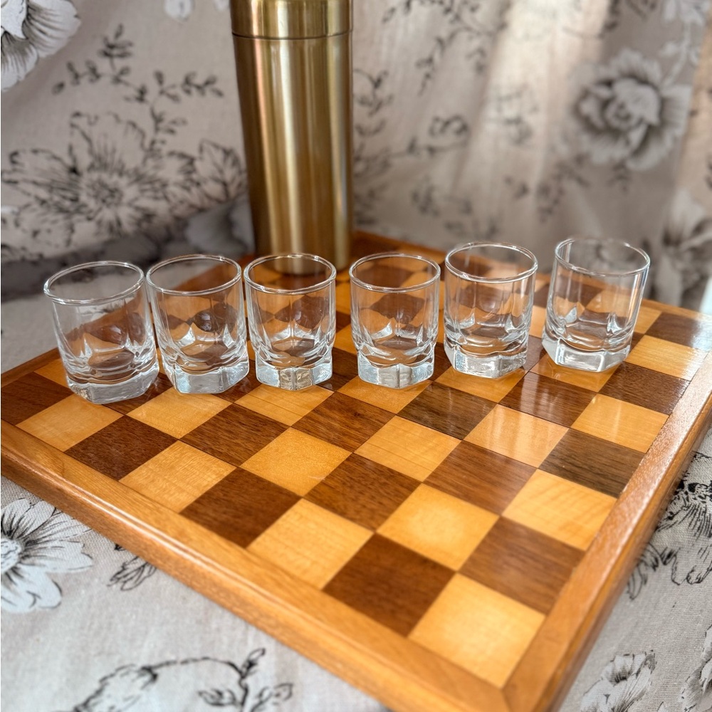 Elegant Glass Shot Glass